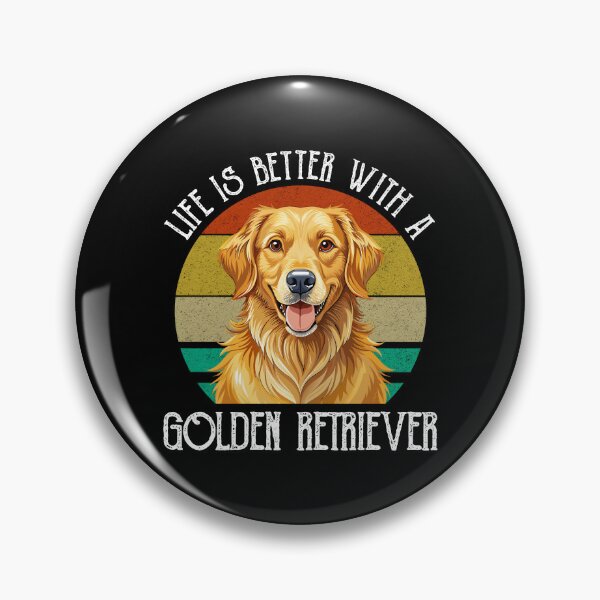 Item preview, Life Is Better With A Golden Retriever designed and sold by Cat Lady Designs.