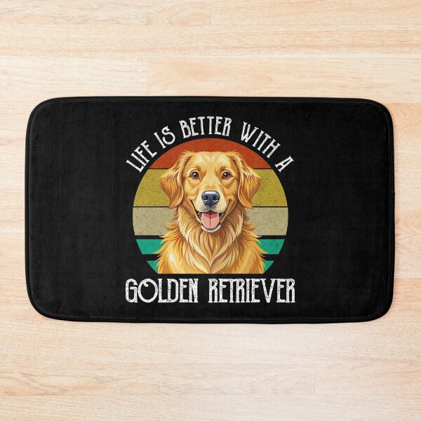 Item preview, Life Is Better With A Golden Retriever designed and sold by Cat Lady Designs.