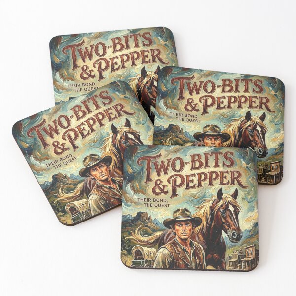Item preview, Their Bond, The Quest – Two-Bits & Pepper Fine Art Print designed and sold by Art's Diner.