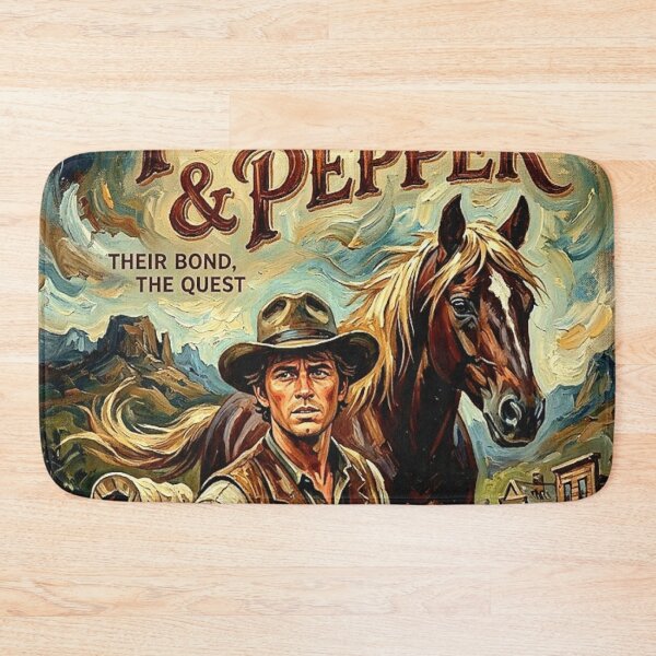 Item preview, Their Bond, The Quest – Two-Bits & Pepper Fine Art Print designed and sold by Art's Diner.