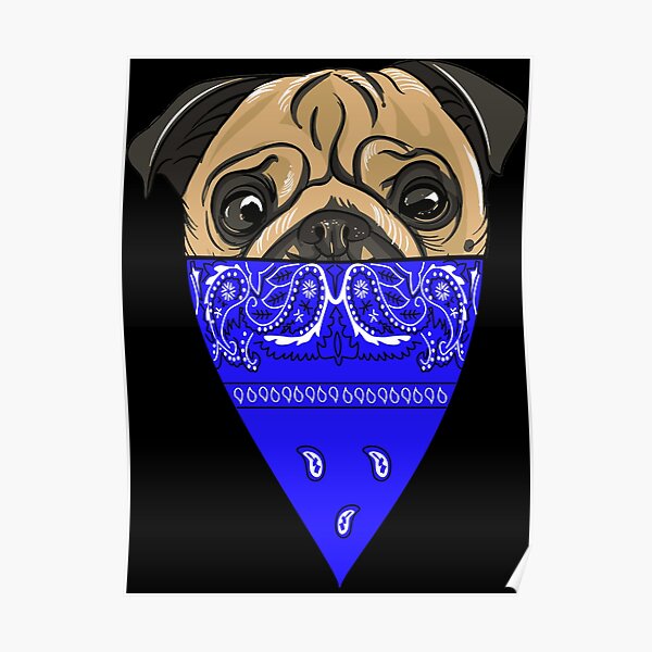 tupac dog bandana