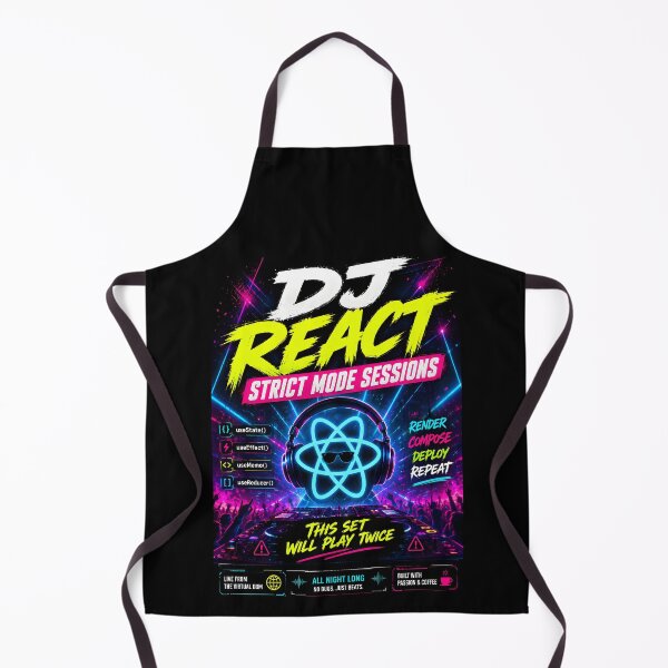Item preview, DJ React: Strict Mode Sessions – This Set Will Play Twice designed and sold by Nerd Romance Café.