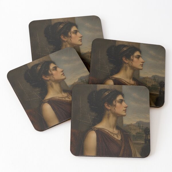 Item preview, Electra - Electra by Sophocles Vintage Greek Tragedy Oil Painting designed and sold by BanaArtbyBB.