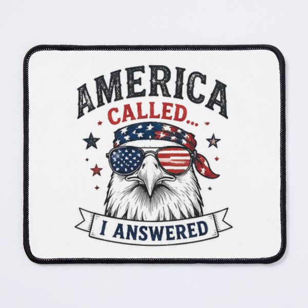 Item preview, America called...I answered- eagle design designed and sold by RahRahsCreation.