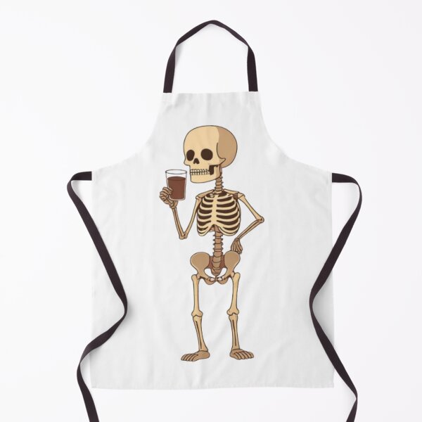 Item preview, Funny Skeleton Cosy Coffee Break designed and sold by LstpStudio-Art.
