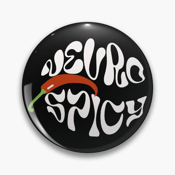 Item preview, Neurospicy Retro Groovy Typography Funny Brain Humor Gift designed and sold by lenalenspod.