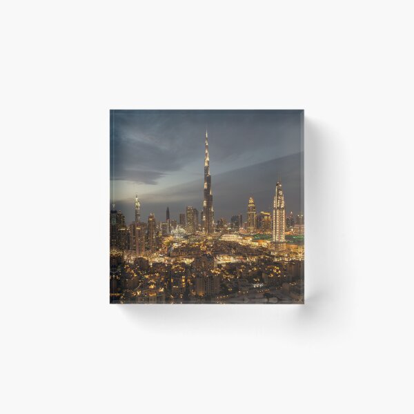 Item preview, Dubai Skyline Night Burj Khalifa designed and sold by SHAN-NO.