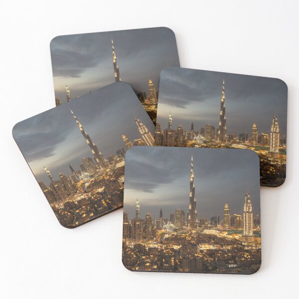 Item preview, Dubai Skyline Night Burj Khalifa designed and sold by SHAN-NO.