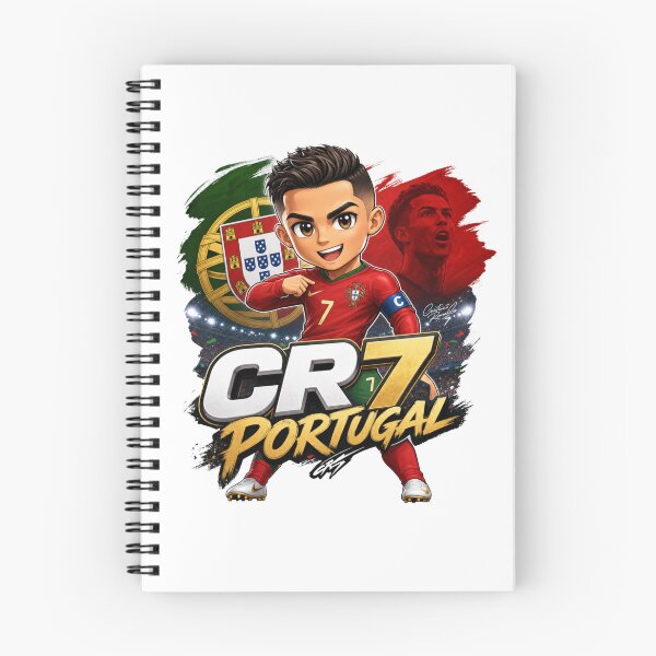 Item preview, Pegatinas de camisetas de fans de CR7 Portugal Cristiano Ronaldo Chibi designed and sold by Ashley critters.
