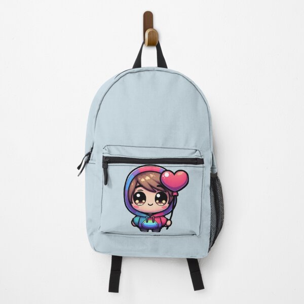 Item preview, K-Drama Oppa Kawaii Chibi with Heart Balloon designed and sold by NerdiPop.