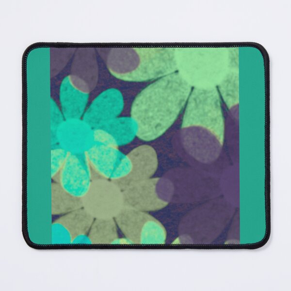 Item preview, Blue, Purple, Green Flowers designed and sold by SS_Designs_.