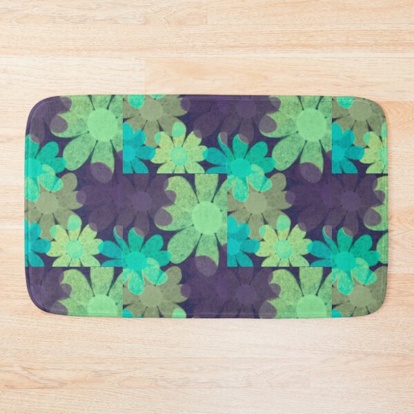 Item preview, Blue, Purple, Green Flowers designed and sold by SS_Designs_.
