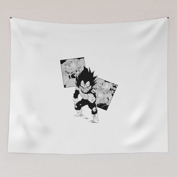 Item preview, Angry prince portrait surrounded by scattered combat scene panels designed and sold by Deviantfant.