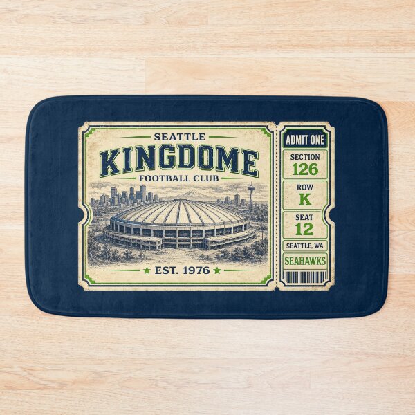 Item preview, Kingdome Vintage Ticket, Seattle Football Club Retro Stadium designed and sold by GhostDawgs.