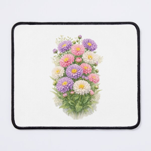 Item preview, A vibrant bouquet of asters designed and sold by Side Quest Co..