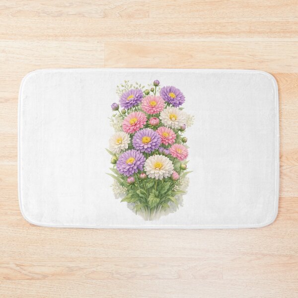 Item preview, A vibrant bouquet of asters designed and sold by Side Quest Co..