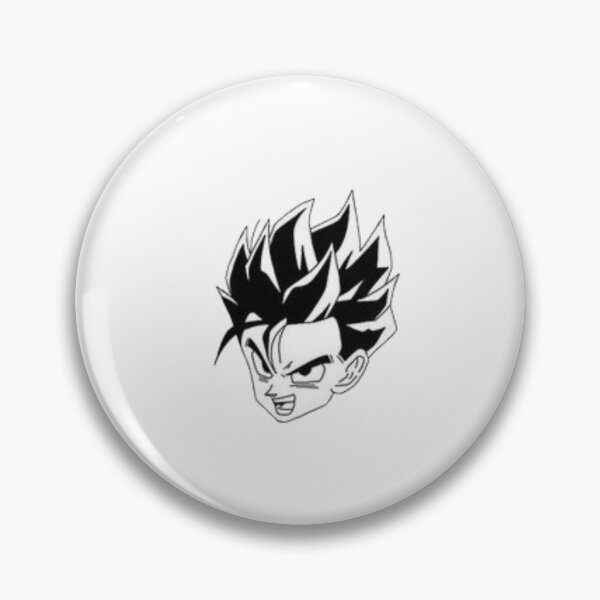 Item preview, Confident teenage fighter head crop line art designed and sold by Deviantfant.