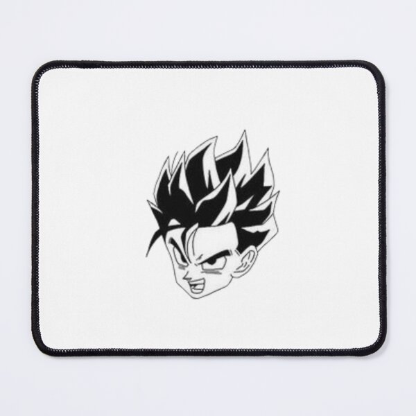 Item preview, Confident teenage fighter head crop line art designed and sold by Deviantfant.