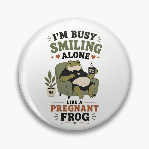 Item preview, Funny Introvert Frog Design for Solitude Lovers and Quiet Personalities designed and sold by ALCOSHIRTS OFFICIAL.