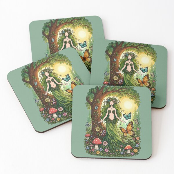 Item preview, Forest Nymph Fairy in Enchanted Woodland designed and sold by NerdiPop.