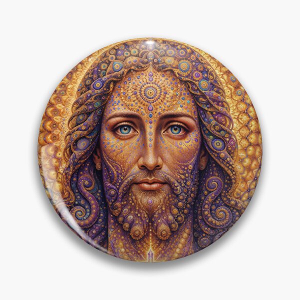 Item preview, Fractal Jesus Christ designed and sold by hyperbeast store.