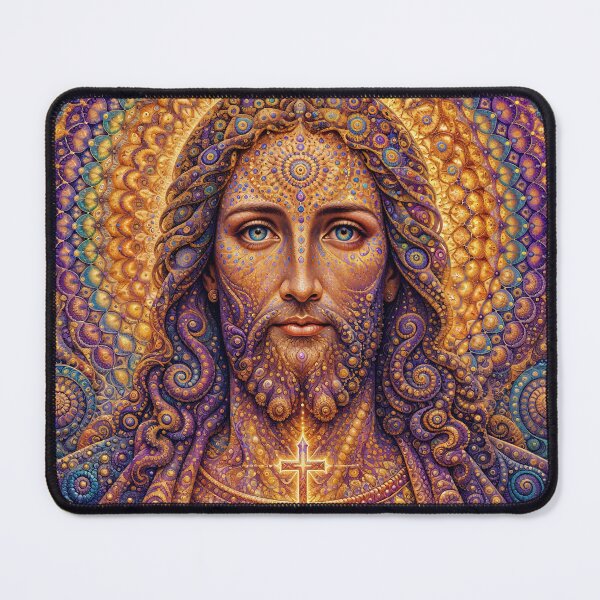 Item preview, Fractal Jesus Christ designed and sold by hyperbeast store.