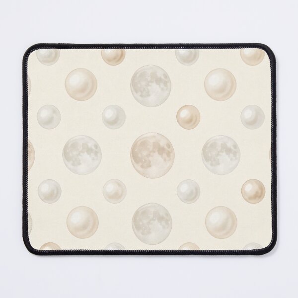 Item preview, Moon Pearl Polka Dots Seamless Pattern designed and sold by MoonwoodStudio.