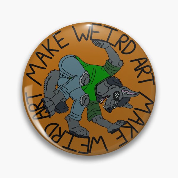 Item preview, Make Weird Art Strike a Pose Version  designed and sold by ThatWeirdWerewolf .