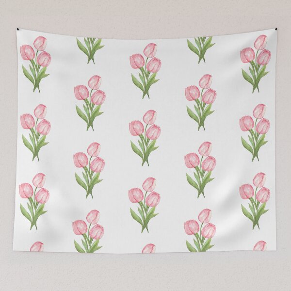 Item preview, Watercolor tulips designed and sold by Oholladesigns.
