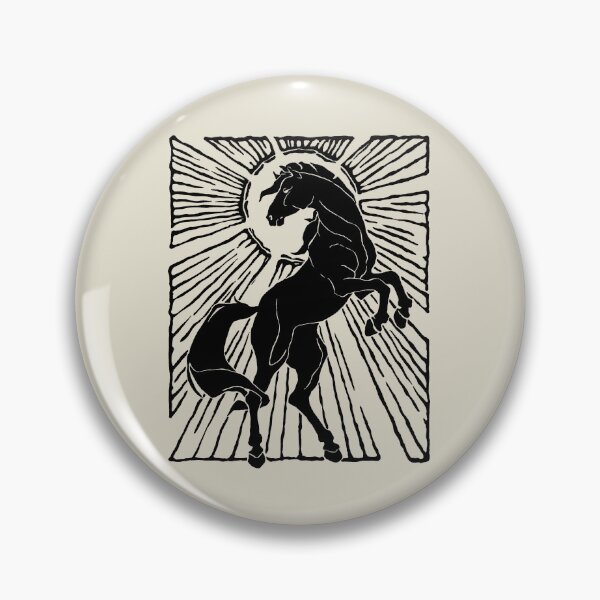 Item preview, linograbado de caballo designed and sold by mrzonka.