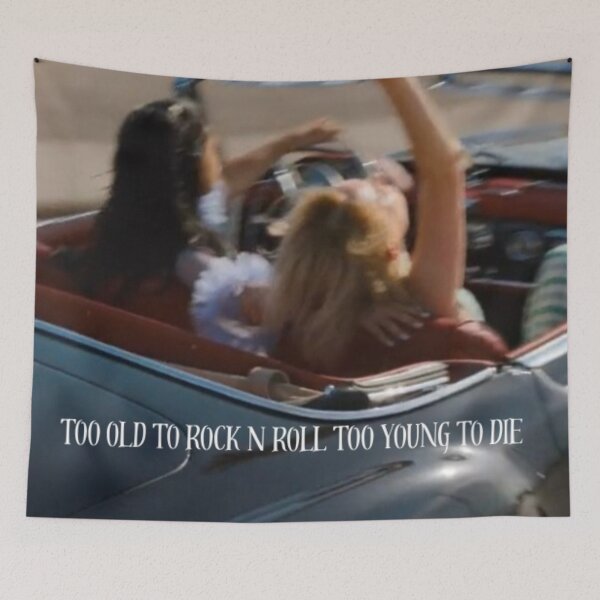 Item preview, too old to rock n roll too young to die designed and sold by Georgys-ideas.