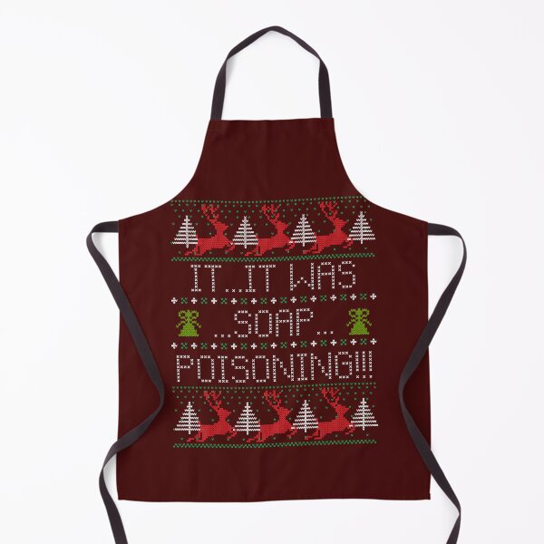 Item preview, Soap Poisoning Ugly Christmas Sweater designed and sold by Normbot2000.