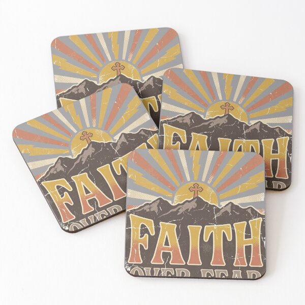 Item preview, Faith Over Fear Sunrise designed and sold by PosiPrints.