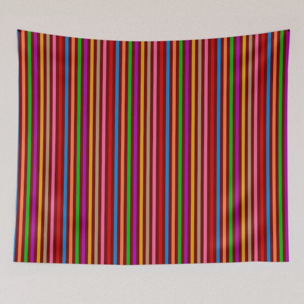 Item preview, Colorful Vertical Stripes Lines Pattern - Red  designed and sold by PatternTitan.
