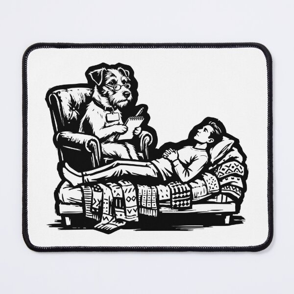 Item preview, My Therapist Has Paws Funny Dog designed and sold by XYZ LAB by Jesuperman.