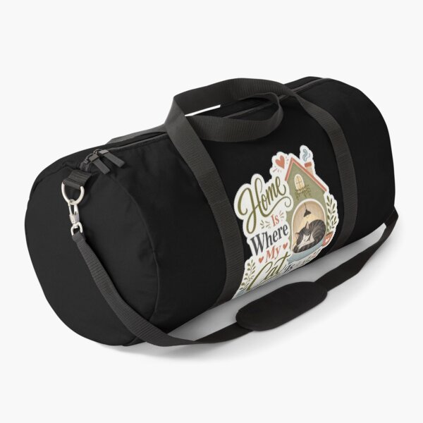 Item preview, Home Is Where My Cat Is Cozy Cat Sticker  designed and sold by Sketchlegacy.