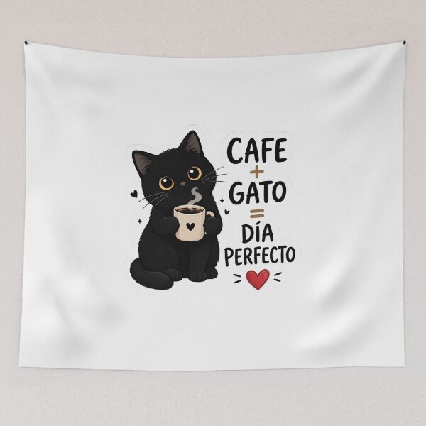 Item preview, ☕ Coffee + Cat = Perfect Day ❤️ designed and sold by Opps-diseño.