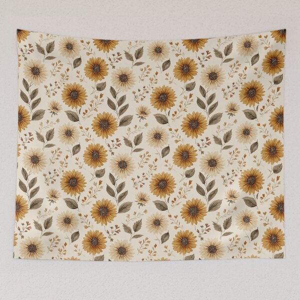 Item preview, Fresh Sunflower Print  - Birthday Flower Pattern - Birthday Gifts For Mom designed and sold by RoyalStarsPatts.