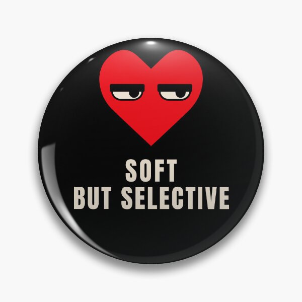 Item preview, Soft But Selective Sassy Heart designed and sold by Lyfeinsights.