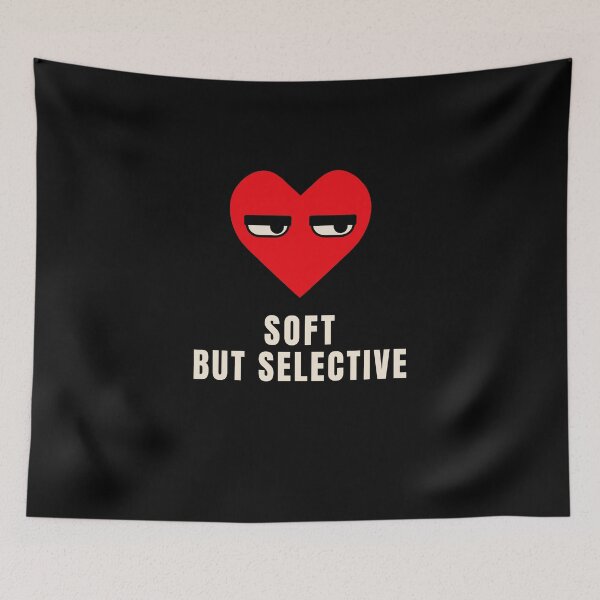 Item preview, Soft But Selective Sassy Heart designed and sold by Lyfeinsights.