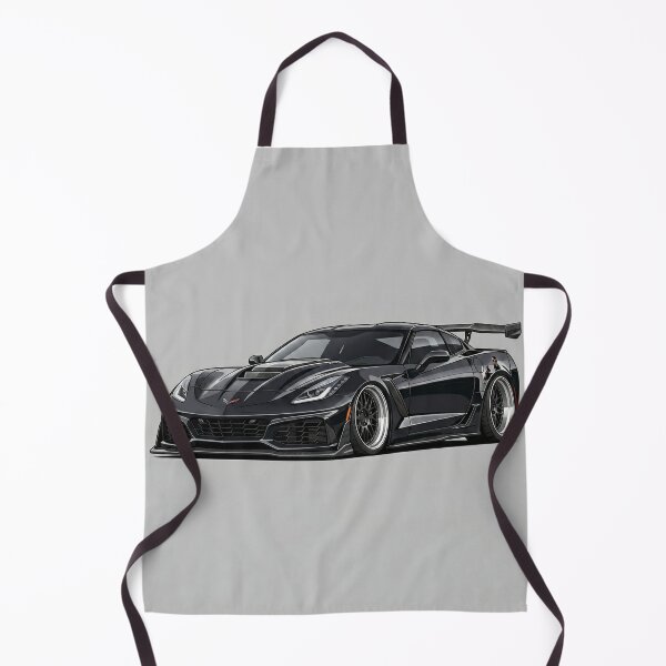 Item preview, Chevrolet Corvette C7 ZR1 American Muscle Car Illustration Art designed and sold by Motorline44.