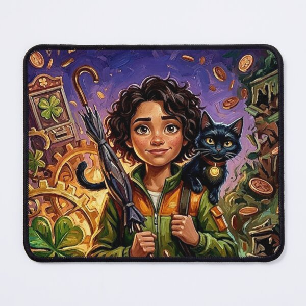 Item preview, Finding Fortune – Luck Fine Art Print designed and sold by Art's Diner.