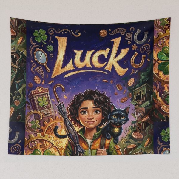 Item preview, Finding Fortune – Luck Fine Art Print designed and sold by Art's Diner.