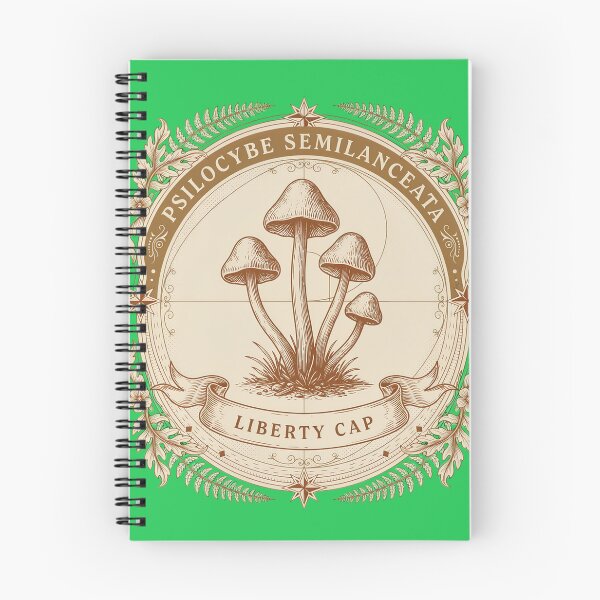 Item preview, Psilocybe Semilanceata - Liberty Cap | Vintage Engraving Mushroom Design designed and sold by Hadamah.