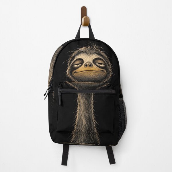 Item preview, Indifferent Sloth Face - Funny Smug Animal Not Caring Meme designed and sold by ZINO WORLD.