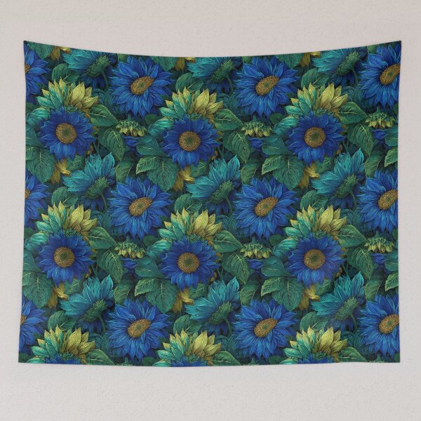 Item preview, Wild Sunflower Floral  - Birthday Flower Pattern - Christmas Gift Baskets designed and sold by RoyalStarsPatts.