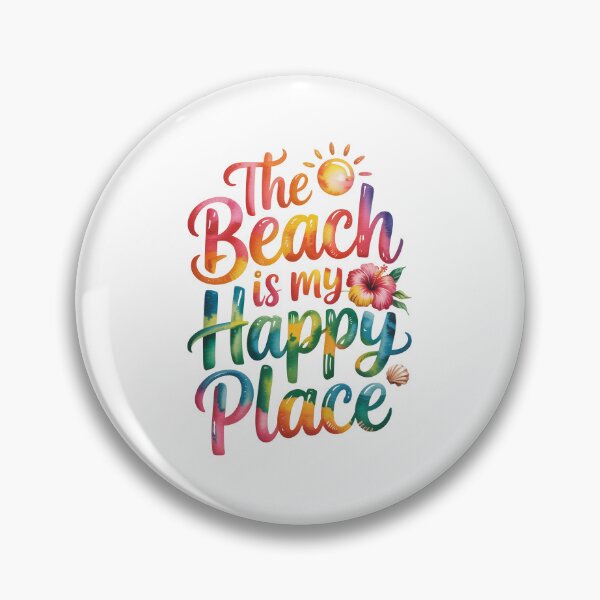 Item preview, The beach is my happy place designed and sold by jkrphoto.