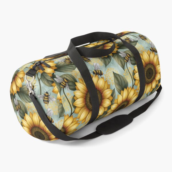 Item preview, Bright Pattern- Sunflowers and Bee's 5 designed and sold by Gypsykiss.