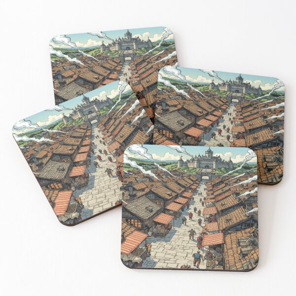 Item preview, Medieval Cartoon designed and sold by DreamistStore.