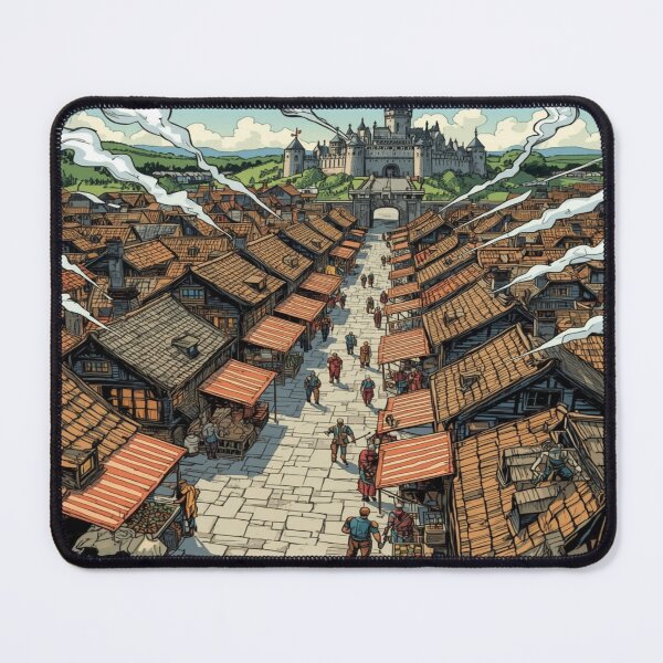 Item preview, Medieval Cartoon designed and sold by DreamistStore.